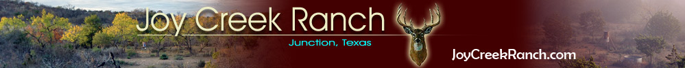 JoyCreekRanch.com - Junction, Texas